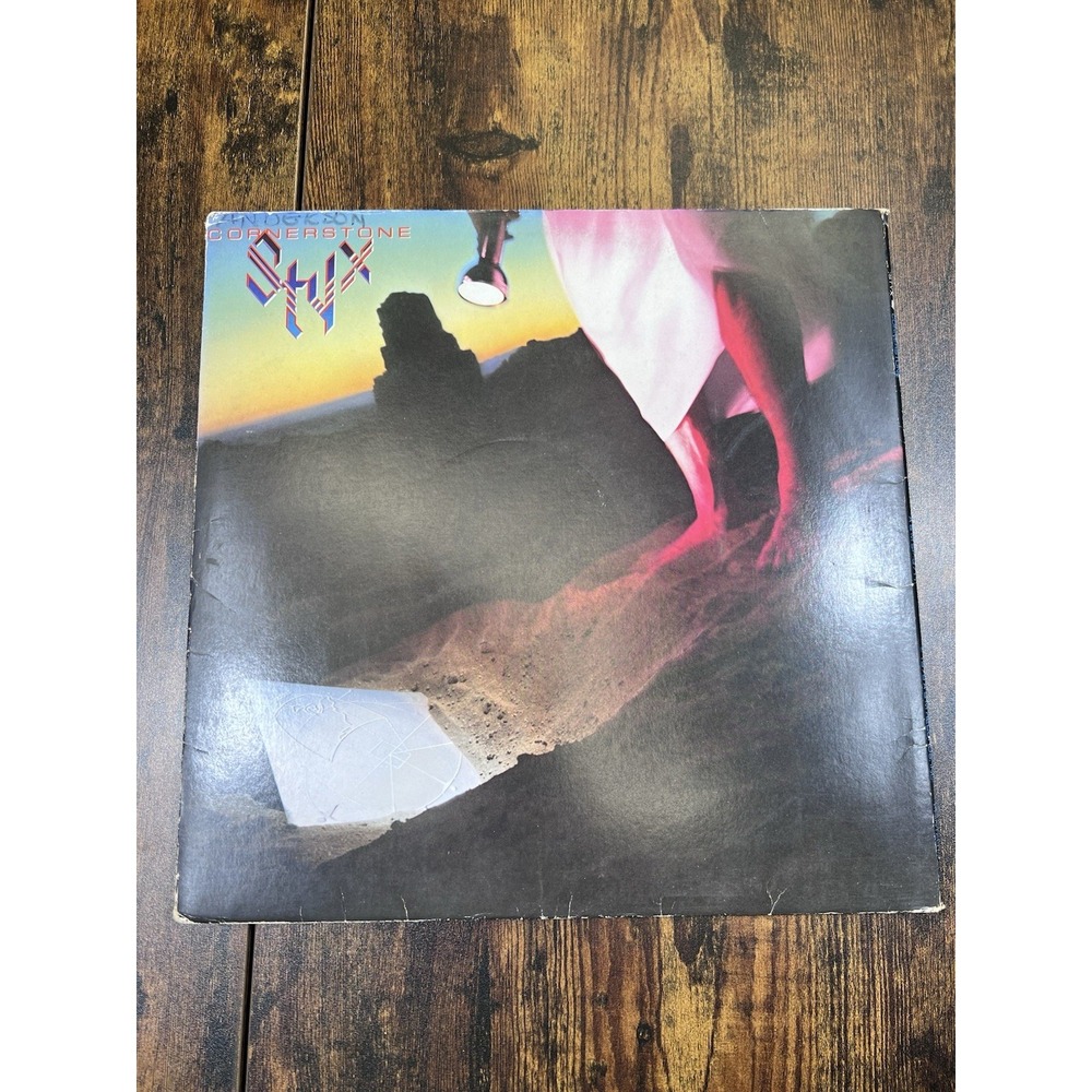 STYX Cornerstone USED 1979 LP Progressive Rock Vinyl A&M-3711